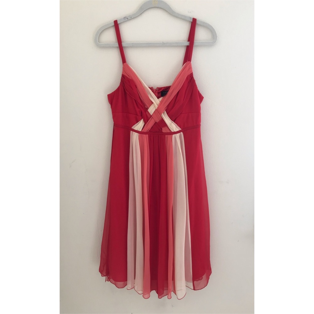 Beautiful 100% silk chiffon romantic dress size 12